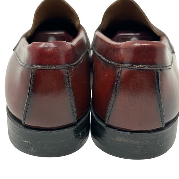 G.H. Bass Weeguns Loafers NARROW WIDTH - Cognac or Wine - Picture 9 of 9